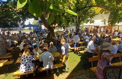 Viele Besucher und gute Stimmung